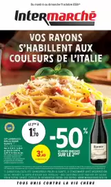 Catalogue Intermarché semaine 41 page 1: Du mardi 6 au dimanche 11 octobre 2026(a) Intermarché VOS RAYONS S'HABILLENT AUX