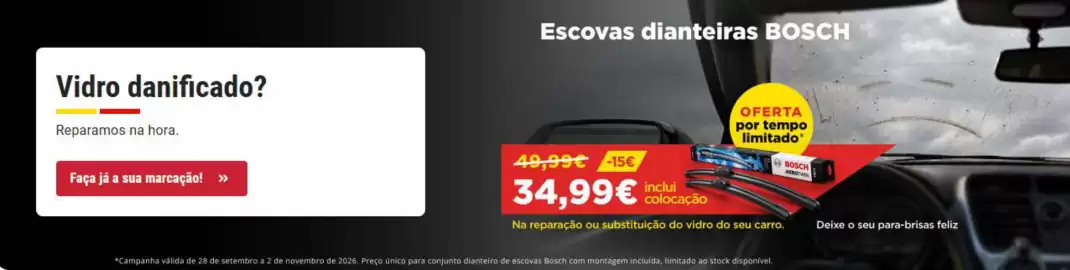 Folheto Carglass Página 1