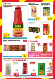Folleto Alcampo Página 14: Gallo pasta clasica €1,89, Yatekomo yakisoba classic €4,99