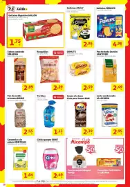 Folleto Alcampo Página 18: Alcampo rosquillas €2,29, Santiveri pan tostado dextrin lino €2,49