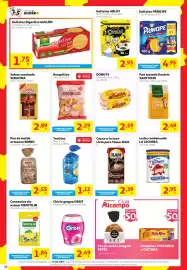 Folleto Alcampo Página 18: Alcampo rosquillas €2,29, Santiveri pan tostado dextrin lino €2,49