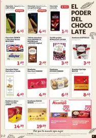 Folleto Alcampo Página 19: Chocolate Dubai Style Marcos Tonda €4,69, Auchan chocolate con leche €1,31