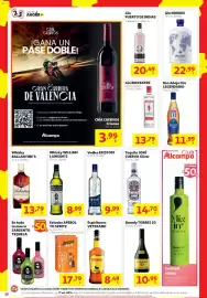Folleto Alcampo Página 20: Veterano €8,49, Ron Añejo Oro Legendario €11,99