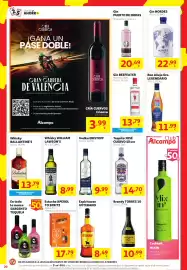 Folleto Alcampo Página 20: Veterano €8,49, Ron Añejo Oro Legendario €11,99