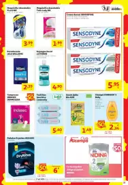 Folleto Alcampo Página 23: Williams desodorante stick sensitive €2,39, Listerine enjuague bucal mentol €4,90