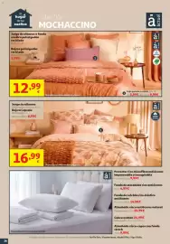 Folleto Alcampo Página 26: Bajera Capsule €16,99, A actual juego de sábanas o funda nórdica polialgodón reciclado €12,99
