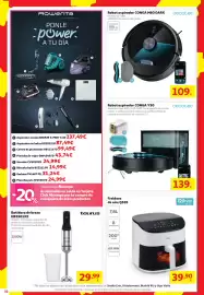 Folleto Alcampo Página 32: Cecotec robot aspirador conga y50 €139,00, Qilive freidora de aire q535 €39,90