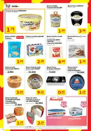 Folleto Alcampo Página 8: La Vaca Que Ríe palitos €2,29, Auchan Collection Mozzarella fresca €1,25