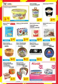 Folleto Alcampo Página 8: La Vaca Que Ríe palitos €2,29, Auchan Collection Mozzarella fresca €1,25