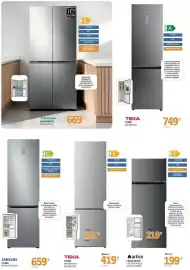 Catálogo E.Leclerc Página 2: Samsung combi rb38c776cs9/ef €659,00, Teka combi rbf88681ss €749,00