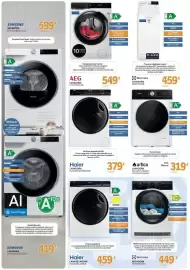 Catálogo E.Leclerc Página 3: Electrolux lavadora en6t4722nf €459,00, Artica lavadora aquaplus9ab2 aquaplus9adi2 €319,00