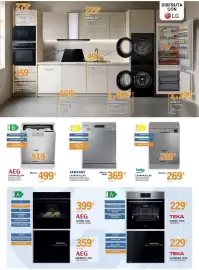 Catálogo E.Leclerc Página 4: Samsung lavavajillas dw60cg550fsret dw60cg550fwqet €369,00