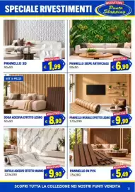 Volantino Punto Shopping Megastore Pagina 11: Rotolo adesivo effetto marmo €9,90, Pannello siepe artificiale €6,90