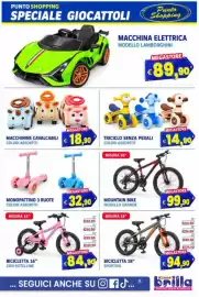 Volantino Punto Shopping Megastore Pagina 8: Mountain bike modello grande €99,90, Triciclo senza pedali €14,90