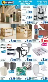 Volantino Europlanet Casa Pagina 13: Doccetta 3 funzioni+ €8,90, Organizer Make Up €2,99