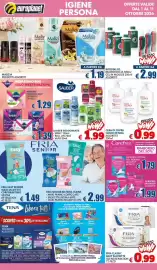 Volantino Europlanet Casa Pagina 3: Fria classic baby salviette €0,99, Cera di Cupra igiene intima assortite €0,99