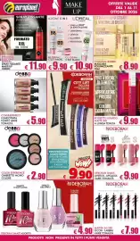 Volantino Europlanet Casa Pagina 5: DeBBY cover&perfect fondotinta fluido €5,90, Matita 24 Ore Occhi - Labbra €7,90