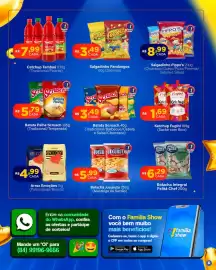 Encarte Super Show semana 40 Página 6: Salgadinho Fandangos €3,49, Batata scrusch €3,49