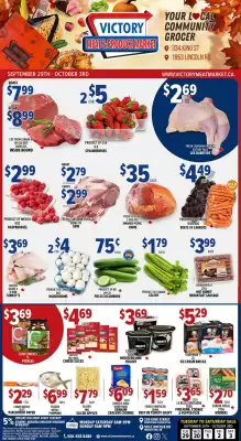 Victory Meat Market flyer (valid until 3-10)