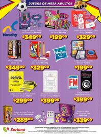 Folleto Soriana Express Página 12: Lotería del Beber Novelty €199,00, Servd. edición Amigos €299,00