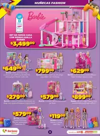 Folleto Soriana Express Página 2: Barbie Dream Land set de juego casa Glam con muñeca €799,00