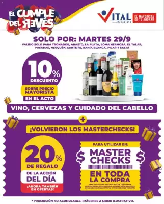 Supermayorista Vital (válido hasta 29-09)