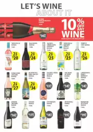 Star Liquor catalogue Page 4: Jacob's Creek Cool Harvest €25,00, McGuigan Range Pinot Noir €24,00
