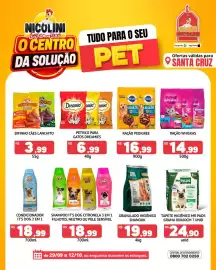 Catálogo Super Nicolini Página 2: Petisco para gatos dreamies €6,99, Bifinho cães lanchito €3,99