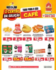 Catálogo Super Nicolini Página 4: Manteiga elegê com ou sem sal €8,89, Café dolce gusto caixa com 10 cápsulas €17,99
