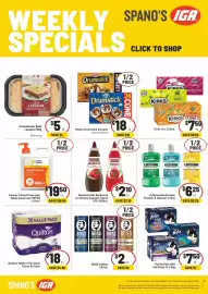 IGA catalogue week 40 Page 1: Purina Felix Wet Cat Food €7,50, MasterFoods Barbecue or Tomato Squeezey Sauce €2,10