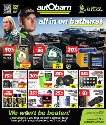 Autobarn (valid until 13-10)