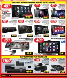 Autopro catalogue Page 2: Pioneer 9” AV Wireless Receiver €899,99, Kenwood 6.8” AV Receiver €499,99