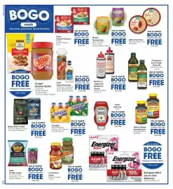QFC weekly ad week 40 Page 4: La Victoria Salsa, Kraft Salad Dressing or Sara Lee Honey Wheat Bread
