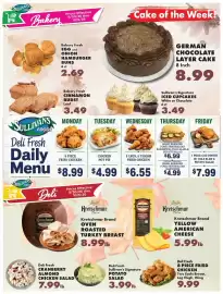 Sullivan's Foods weekly ad week 40 Page 3: Chicken Pot Pie €4,99, Kretschmar brand yellow american cheese €5,99