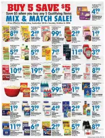 Sullivan's Foods weekly ad week 40 Page 5: Kraft mayonnaise €3,99, Nature Valley or Fiber One Premium Grain Bars €2,49