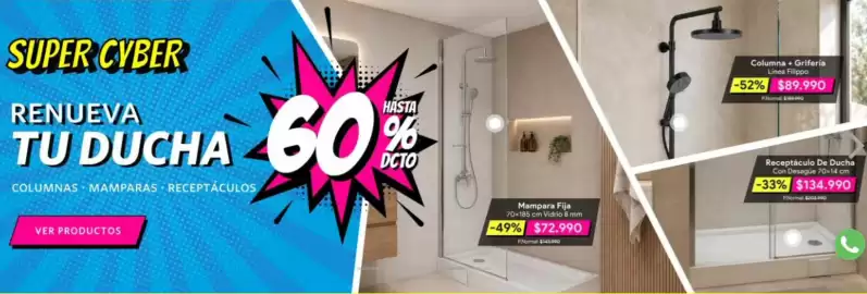 Catálogo Stretto Página 4: Columna + griferia linea €89.990,00