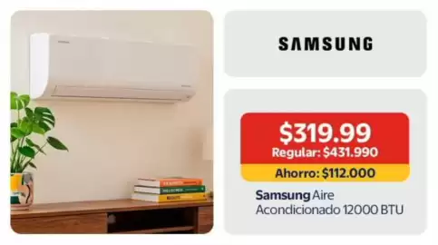 Catálogo Lider Página 1: Samsung - aire acondicionado €319,99