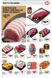Ritchies catalogue week 40 Page 10: KRC Boneless Honey or Virginian Ham €16,40, IGA Beef Lasagne €13,00