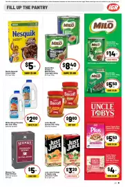 Ritchies catalogue week 40 Page 21: Lotus Biscoff Spread €9,60, Nestlé Milo Protein or Milo Restore €8,40