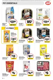 Ritchies catalogue week 40 Page 32: Paws Fresh Dog Food Gourmet Chunky Mince €5,00, Pedigree Dry Dog Food €12,00