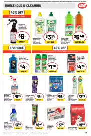 Ritchies catalogue week 40 Page 33: White King Mould & Soap Scum Remover Lemon €5,75, Pine O Cleen Disinfectant Liquid €5,40