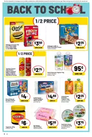 Ritchies catalogue week 40 Page 6: Nice & Natural Nut Bars €4,00, Vaalia Boost Probiotic Yoghurt €2,25