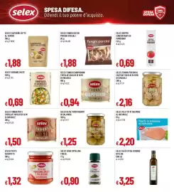 Volantino Famila Superstore Pagina 6: Selex funghi misti trifolati €1,50, Selex fantasia di verdure €0,69