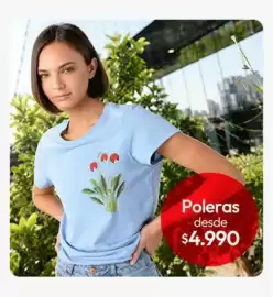 Catálogo Tricot Página 5: Poleras €4.990,00