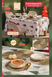 Catálogo Nova Venta Página 16: Exclusivo - mantel/funda de navidad €19.900,00, Set de 6 individuales dorados €34.900,00