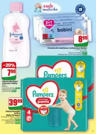Dino gazetka tydzień 40 Strona 11: Chusteczki nawilżane z witaminą E Bobini 3-pak €8,99
