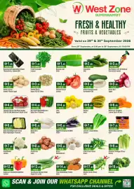 West Zone Supermarket catalogue Page 1