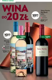 Żabka gazetka Strona 10: Wino czerwone Santa Martha Red Blend wytrawne €19,99, Wino czerwone Miratejo wytrawne €19,99