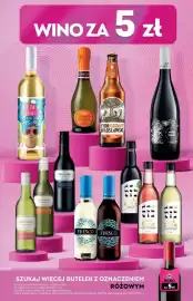 Żabka gazetka Strona 2: Wino różowe Jack Rabbit White Zinfandel €5,00, Wino białe Beauvillon White Medium Dry €5,00