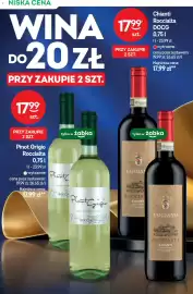 Żabka gazetka Strona 6: Wino białe Pinot Grigio Roccialta €17,99, Wino czerwone Chianti Roccialta DOCG €17,99